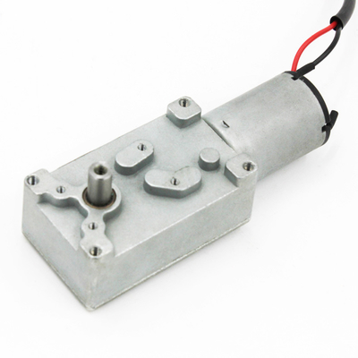 Motor de engranaje helicoidal micro eléctrico a prueba de goteo de 12v CC, motor de engranaje de cepillo de bajas rpm con reductor de caja de cambios